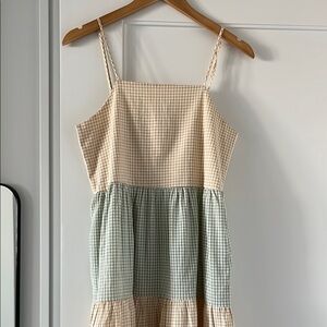 Lisa says gah Gingham Spaghetti Strap Dress